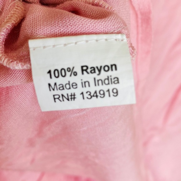 Amanda's Collection Pink Embroidered Summer Dress - Picture 7 of 8